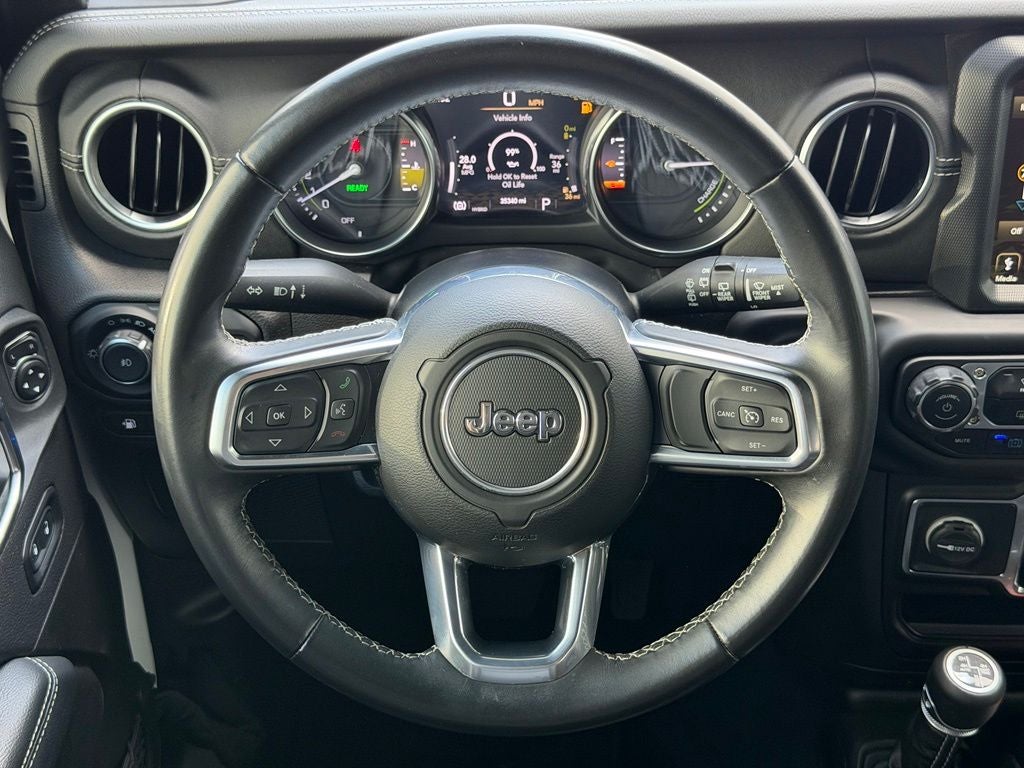2022 Jeep Wrangler Unlimited Sahara 4xe One-touch Skyroof