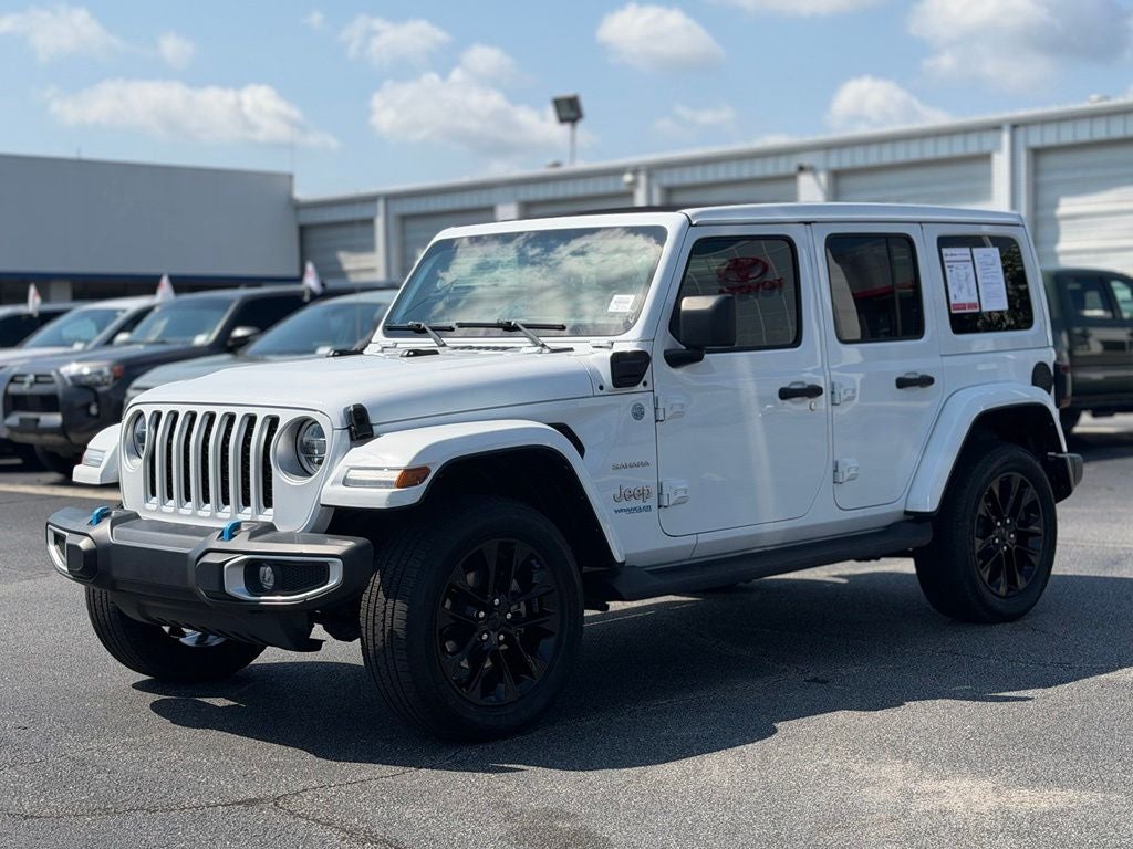 2022 Jeep Wrangler Unlimited Sahara 4xe One-touch Skyroof