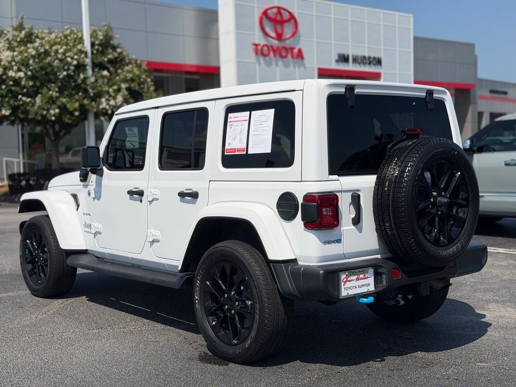 2022 Jeep Wrangler Unlimited Sahara 4xe One-touch Skyroof