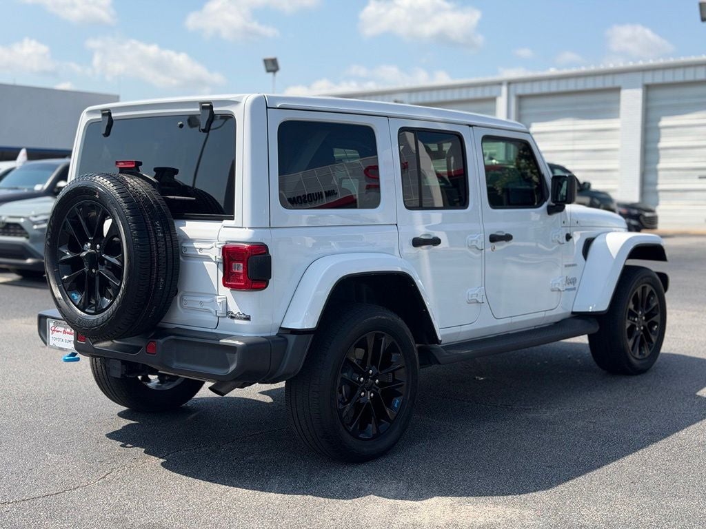 2022 Jeep Wrangler Unlimited Sahara 4xe One-touch Skyroof