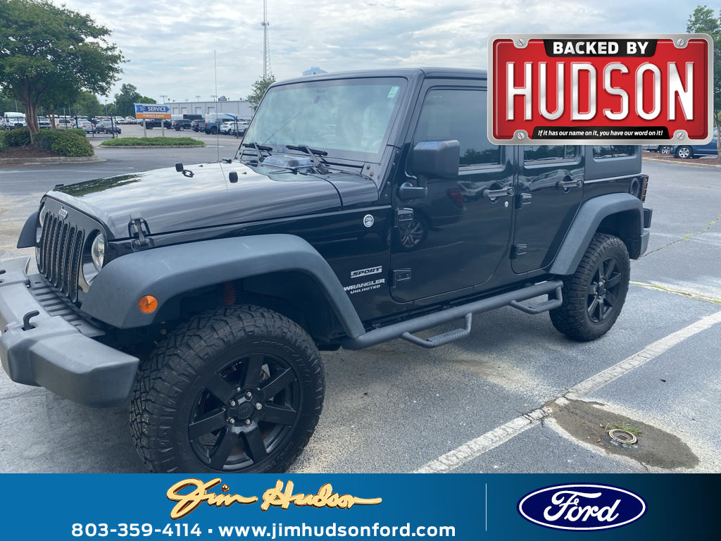 2015 Jeep Wrangler Unlimited Sport 4X4 FREEDOM TOP