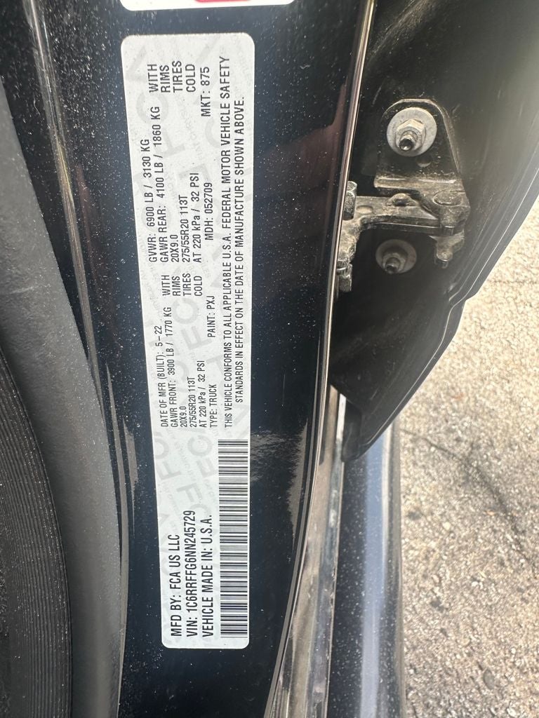 2022 RAM 1500 Big Horn/Lone Star BUILT TO SERVE EDITION