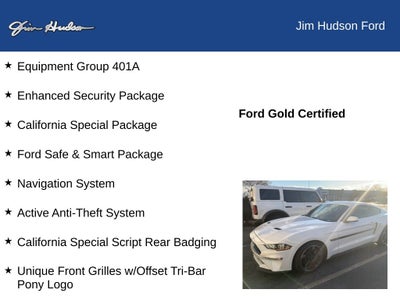 2021 Ford Mustang GT Premium CALIFORNIA SPECIAL