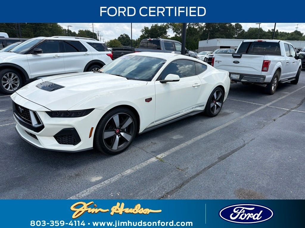 2025 Ford Mustang GT Premium FORD CERTIFIED 60TH ANNIVERSARY PACKAGE