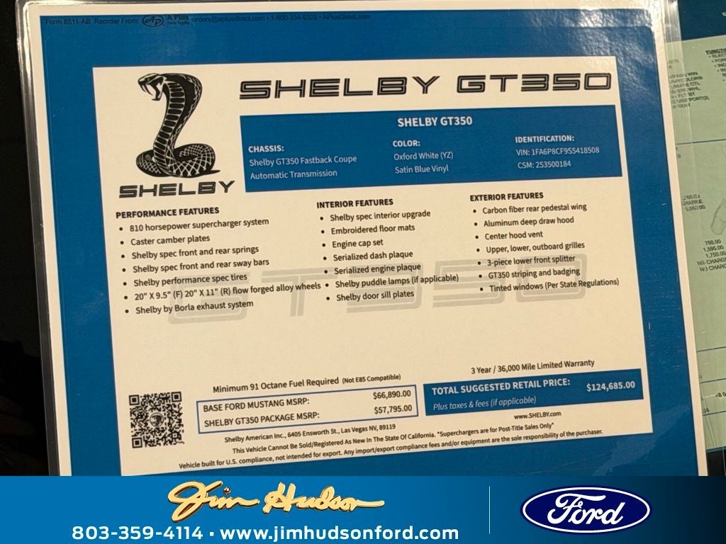 2025 Ford Mustang GT Premium