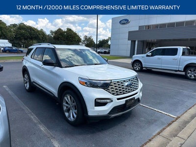 2022 Ford Explorer Platinum FORD CERTIFIED NAVI LEATHER TECH PACKAGE