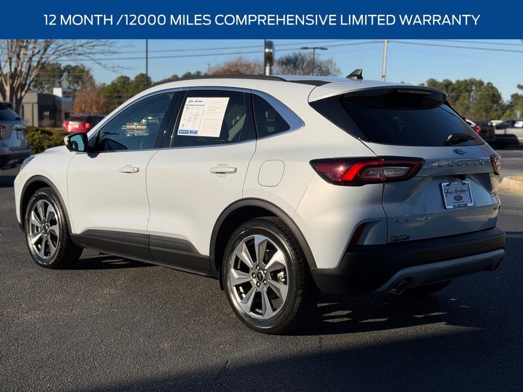 2025 Ford Escape Hybrid Platinum CERTIFIED PREM TECH PACKAGE