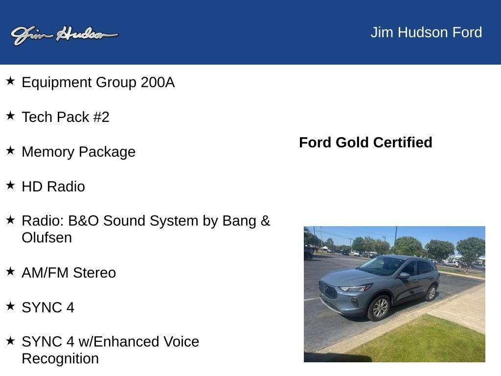 2023 Ford Escape Active CERTIFIED TECH 2 PACKAGE MAMORY/COLD PACKAGE