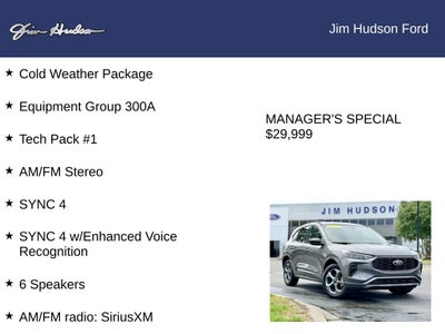 2024 Ford Escape ST-Line CERTIFIED PANO ROOF TECH PACKAGE
