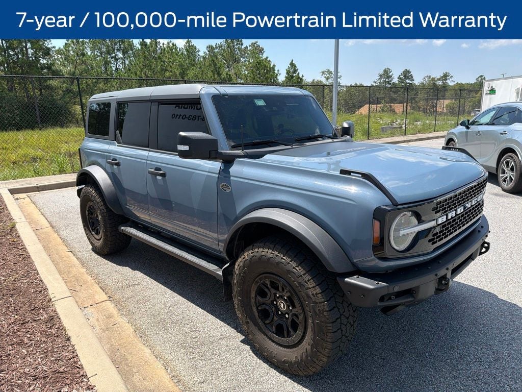 2024 Ford Bronco Wildtrak FORD CERTIFIED HIGH/LUX PACKAGE