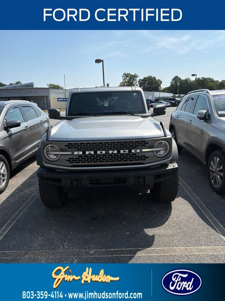 2024 Ford Bronco Badlands FORD CERTIFIED SASQUATCH HIGH LUX MID PACKAGES