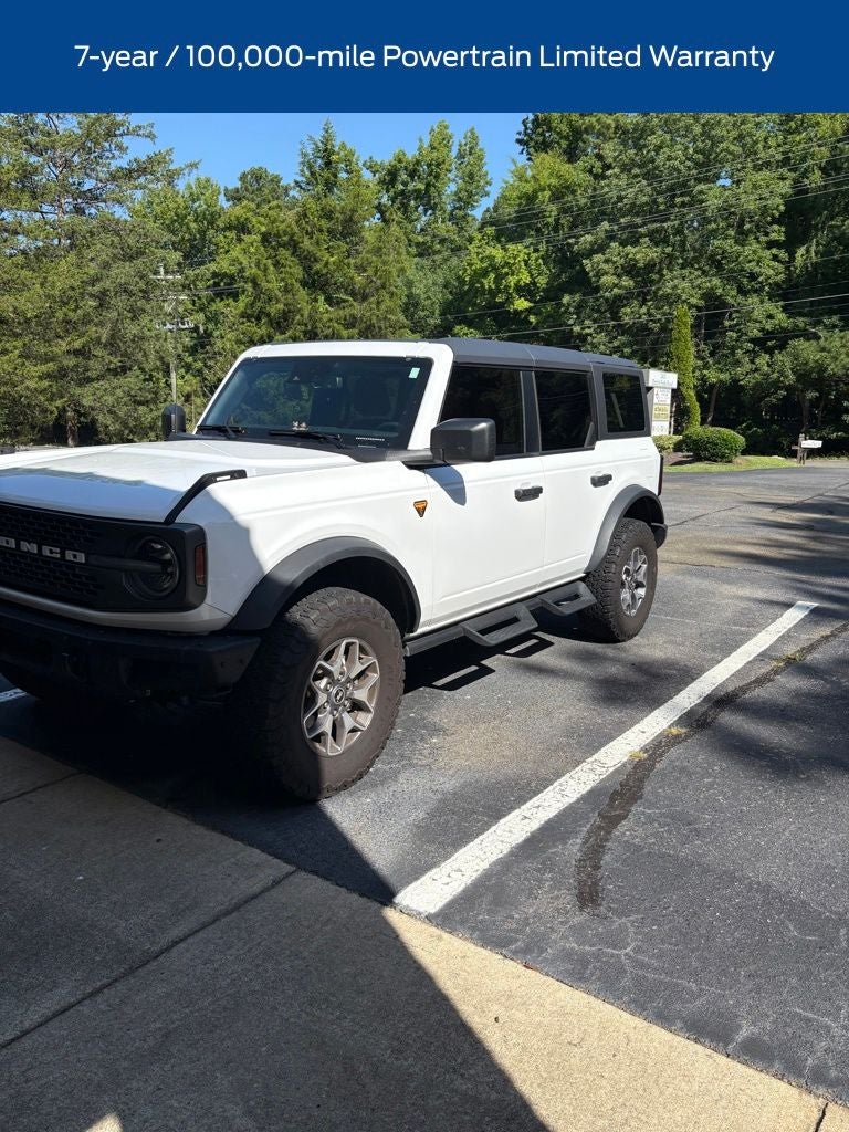 2024 Ford Bronco Badlands FORD CERTIFIED MID PACKAGE CO PILOT 360
