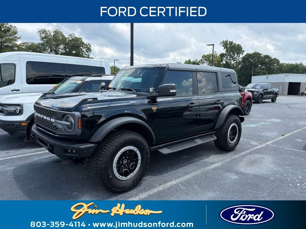 2024 Ford Bronco Badlands FORD CERTIFIED SASQUATCH 360 CAMERA