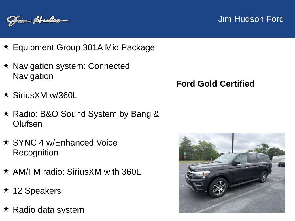 2024 Ford Expedition Max Limited CERTIFIED PANO ROOF NAVI