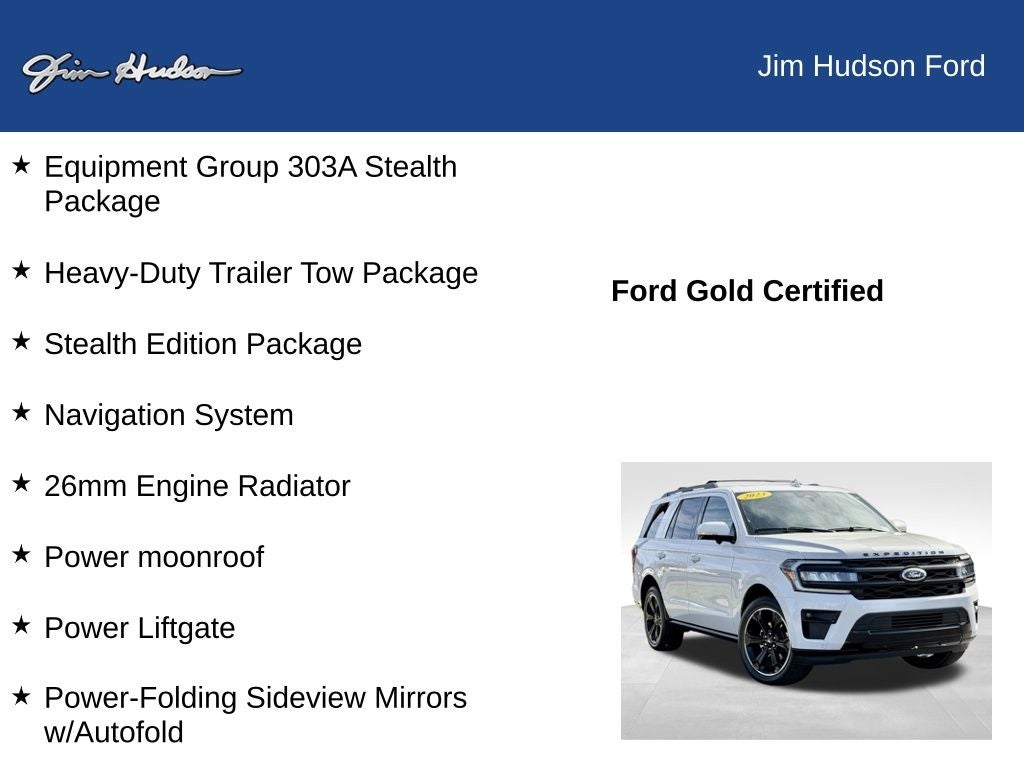 2023 Ford Expedition Limited GOLD CERTIFIED STEALTH PACKAGE HARD TO FIND