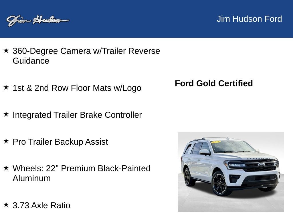 2023 Ford Expedition Limited GOLD CERTIFIED STEALTH PACKAGE HARD TO FIND
