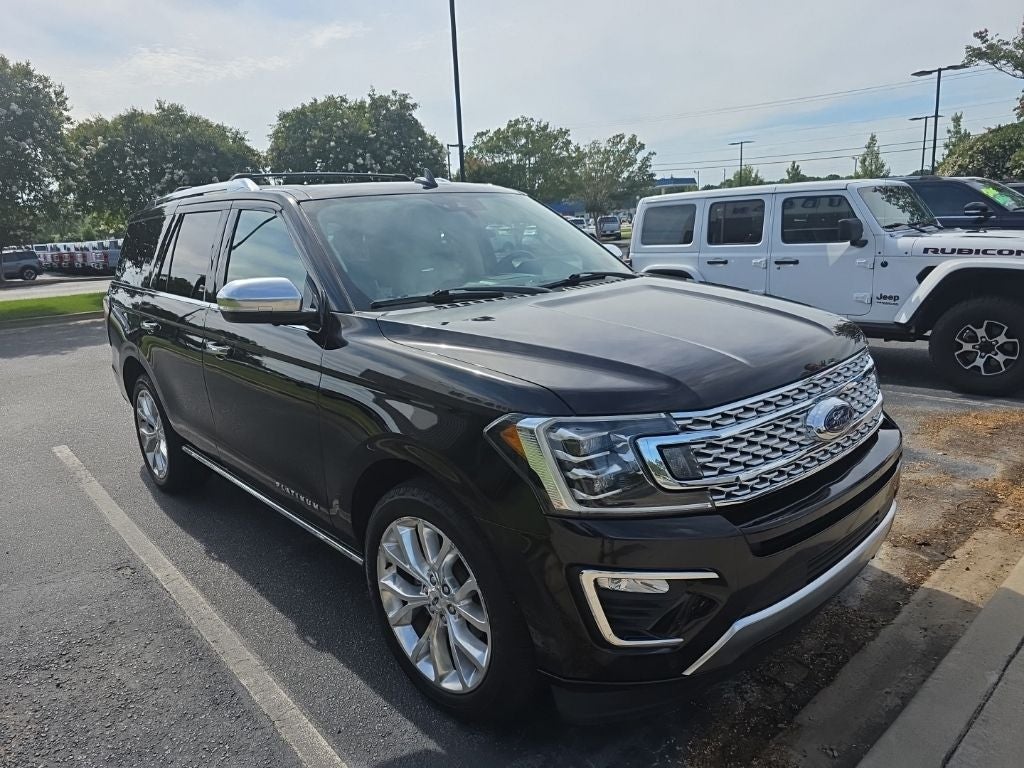 2019 Ford Expedition Platinum BLUE CERTIFIED TRAILER TOW PACKAGE 2ND ROW BUCKETS