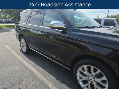 2019 Ford Expedition Platinum BLUE CERTIFIED TRAILER TOW PACKAGE 2ND ROW BUCKETS