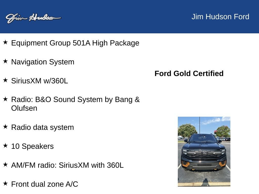2025 Ford Expedition Tremor CERTIFIED BLUE CRUISE NAVI PANO ROOF