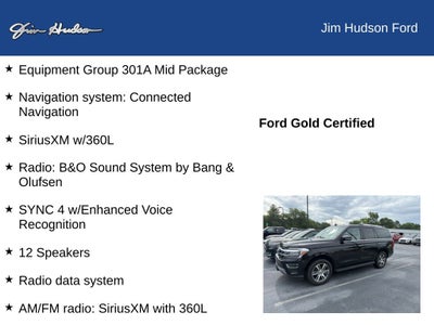 2024 Ford Expedition Limited CERTIFIED 2ND ROW BUCKETS PANO ROOF