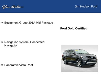 2024 Ford Expedition Limited CERTIFIED 2ND ROW BUCKETS NAVI PANO ROOF