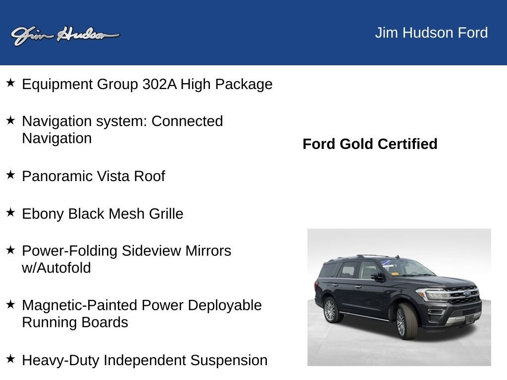 2024 Ford Expedition Limited CERTIFIED PANO ROOF NAVI
