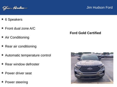 2024 Ford Explorer XLT GOLD CERTIFIED PANO ROOF 2ND ROW BUCKETS
