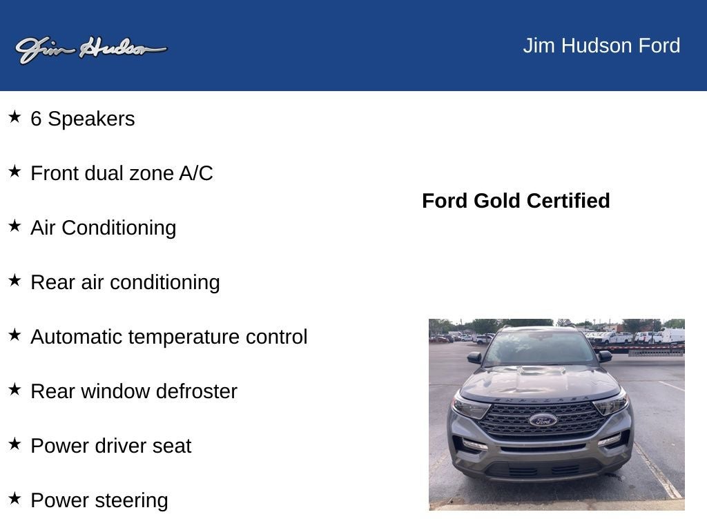 2024 Ford Explorer XLT GOLD CERTIFIED PANO ROOF 2ND ROW BUCKETS