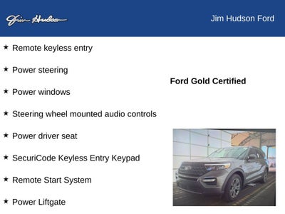 2023 Ford Explorer XLT CERTIFIED CO PILOT 360 NAVI ADAPT CRUISE