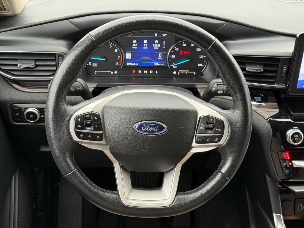 2023 Ford Explorer Limited CERTIFIED NAVI 2ND ROW BUCKETS HEATED COOLED SEATS