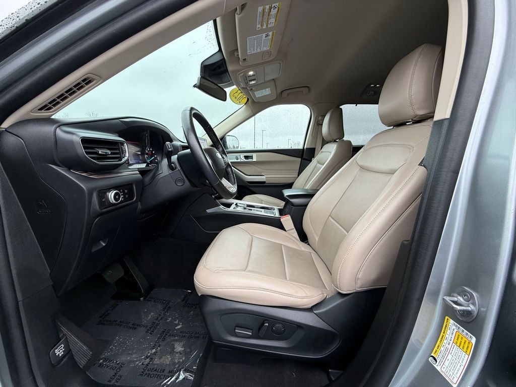 2023 Ford Explorer Limited CERTIFIED NAVI 2ND ROW BUCKETS HEATED COOLED SEATS