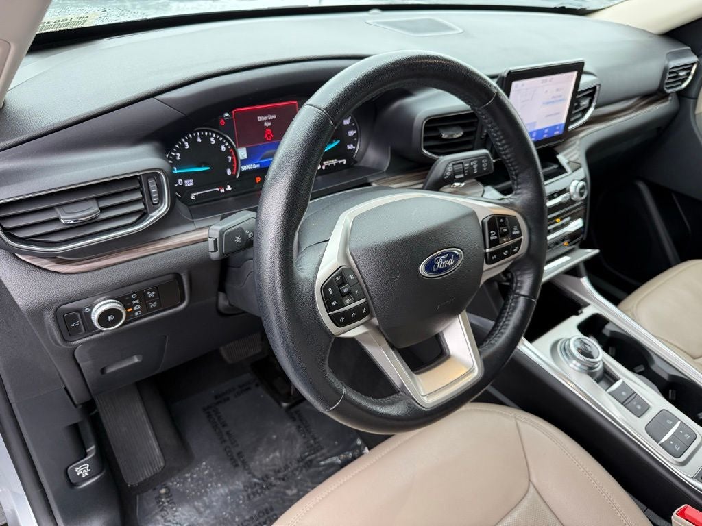 2023 Ford Explorer Limited CERTIFIED NAVI 2ND ROW BUCKETS HEATED COOLED SEATS