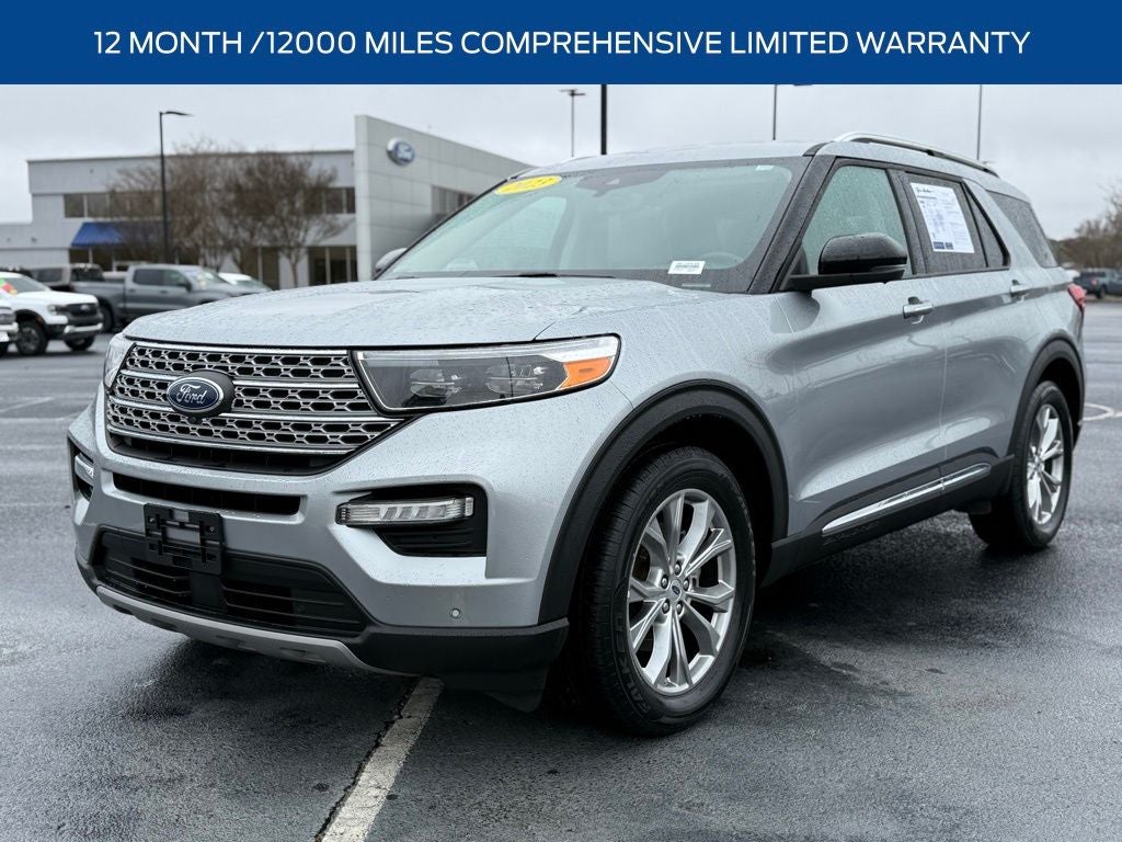 2023 Ford Explorer Limited CERTIFIED NAVI 2ND ROW BUCKETS HEATED COOLED SEATS