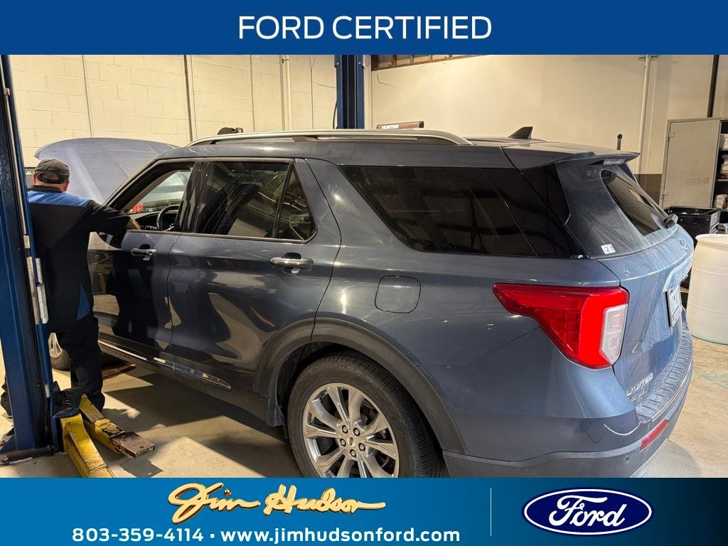 2021 Ford Explorer Limited FORD CERTIFIED NAVI 2ND ROW BUCKETS