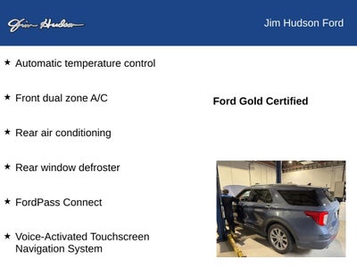 2021 Ford Explorer Limited FORD CERTIFIED NAVI 2ND ROW BUCKETS