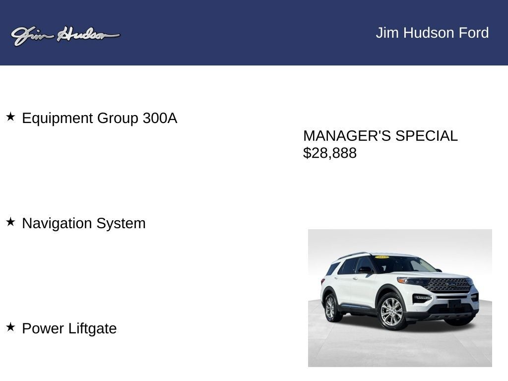 2023 Ford Explorer Limited CERTIFIED NAVI HEATED COOLED SEATS