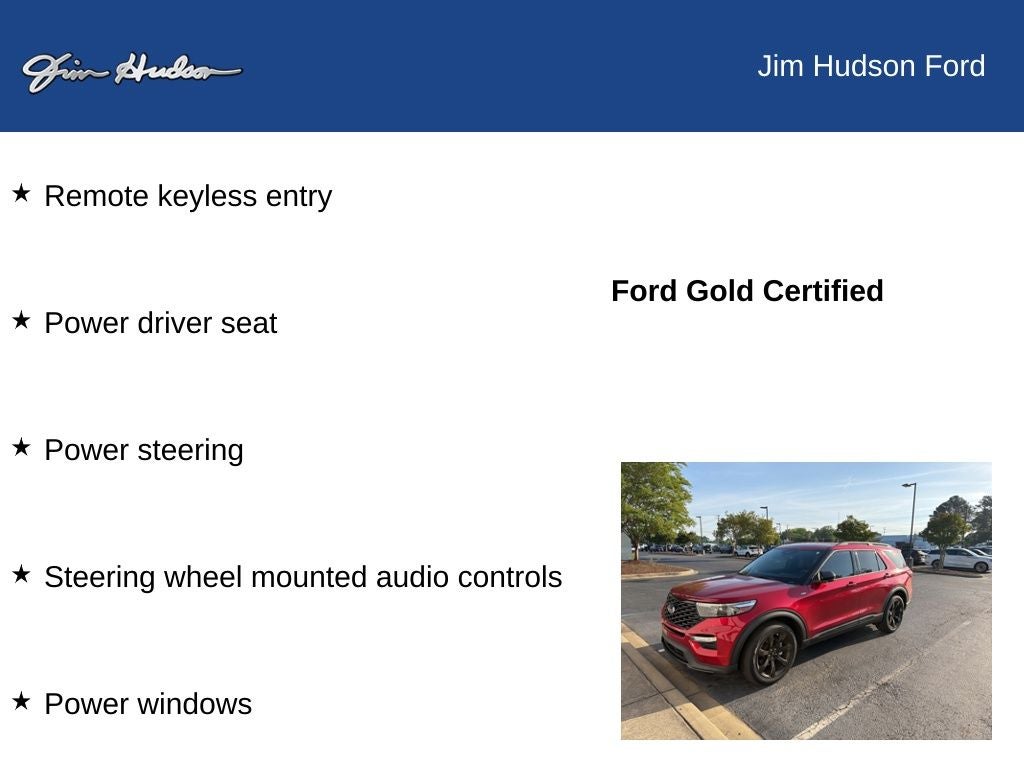 2023 Ford Explorer ST-Line CERTIFIED NAVI 2ND ROW BUCKETS