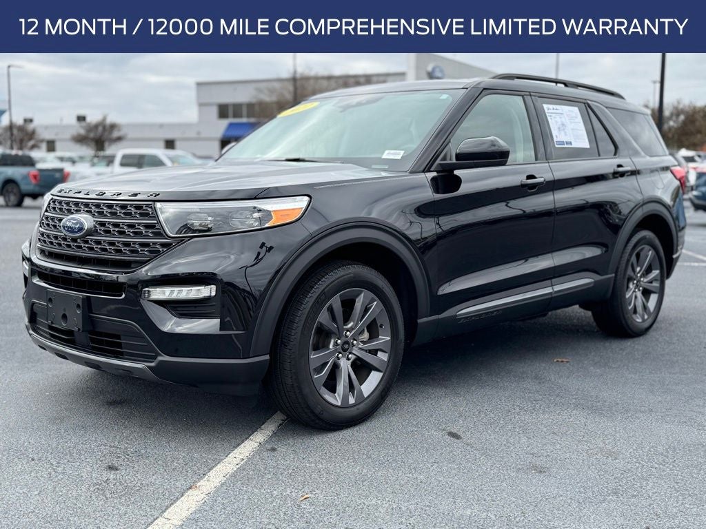 2022 Ford Explorer XLT CERTIFIED 2ND ROW BUCKETS PANO ROOF NAVI