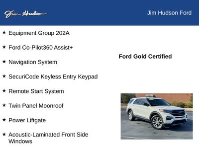 2024 Ford Explorer XLT CERTIFIED PANO ROOF CO PILPT 360