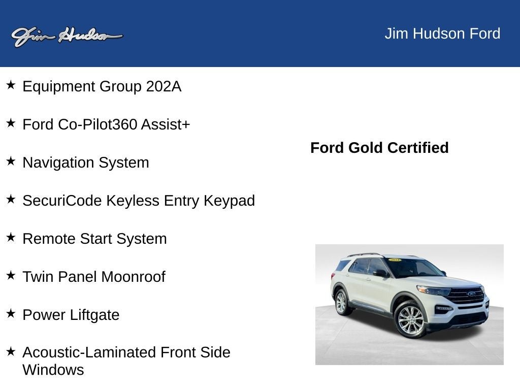 2024 Ford Explorer XLT CERTIFIED PANO ROOF CO PILPT 360