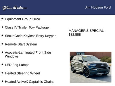2023 Ford Explorer XLT CERTIFIED 2ND ROW BUCKETS