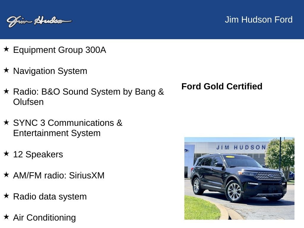 2021 Ford Explorer Limited CEETIFIED NAVI HEATED COOLED SEATS
