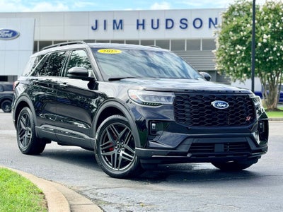 2025 Ford Explorer ST CERTIFIED HEATED COOLED SEATS CO PILOT ASSIST