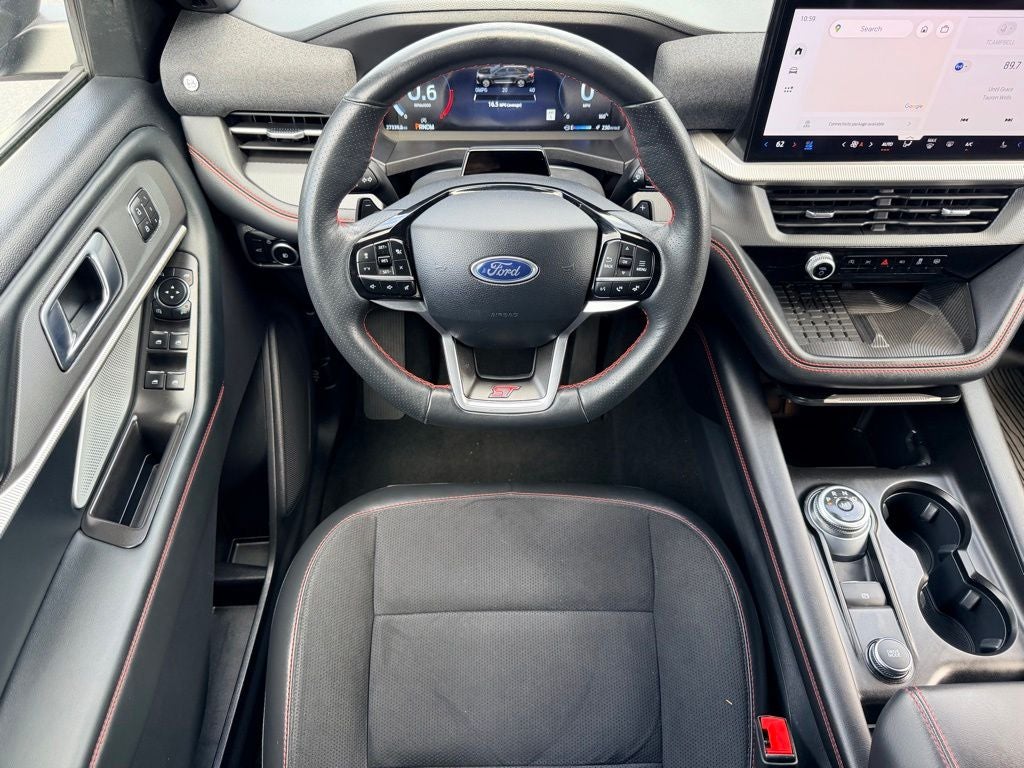 2025 Ford Explorer ST CERTIFIED HEATED COOLED SEATS CO PILOT ASSIST