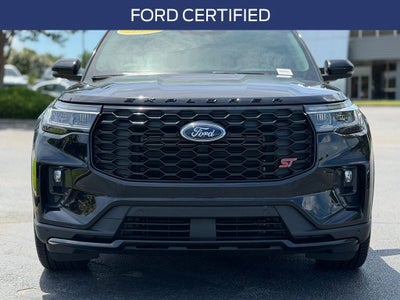 2025 Ford Explorer ST CERTIFIED SUN AND SOUND PACKAGE