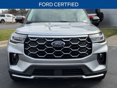 2025 Ford Explorer Platinum CERTIFIED ULTIMATE PACKAGE BLUE CRUISE LUX LEATHER