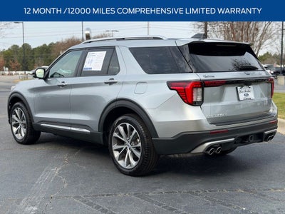 2025 Ford Explorer Platinum CERTIFIED ULTIMATE PACKAGE BLUE CRUISE LUX LEATHER