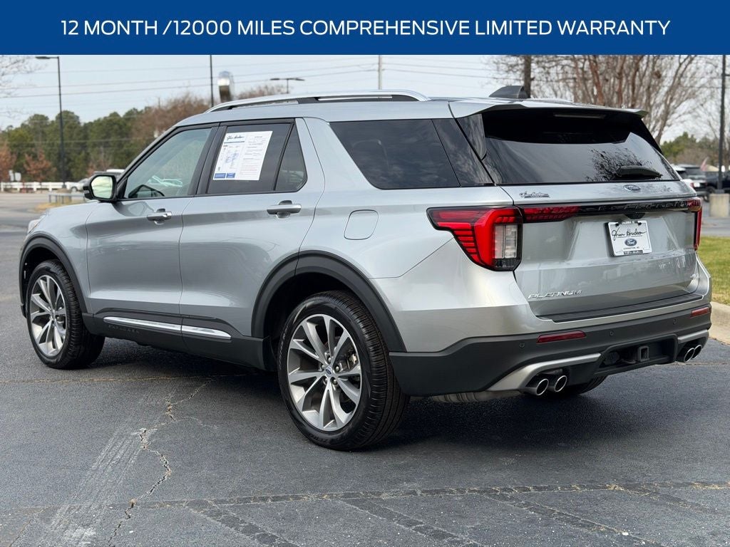 2025 Ford Explorer Platinum CERTIFIED ULTIMATE PACKAGE BLUE CRUISE LUX LEATHER