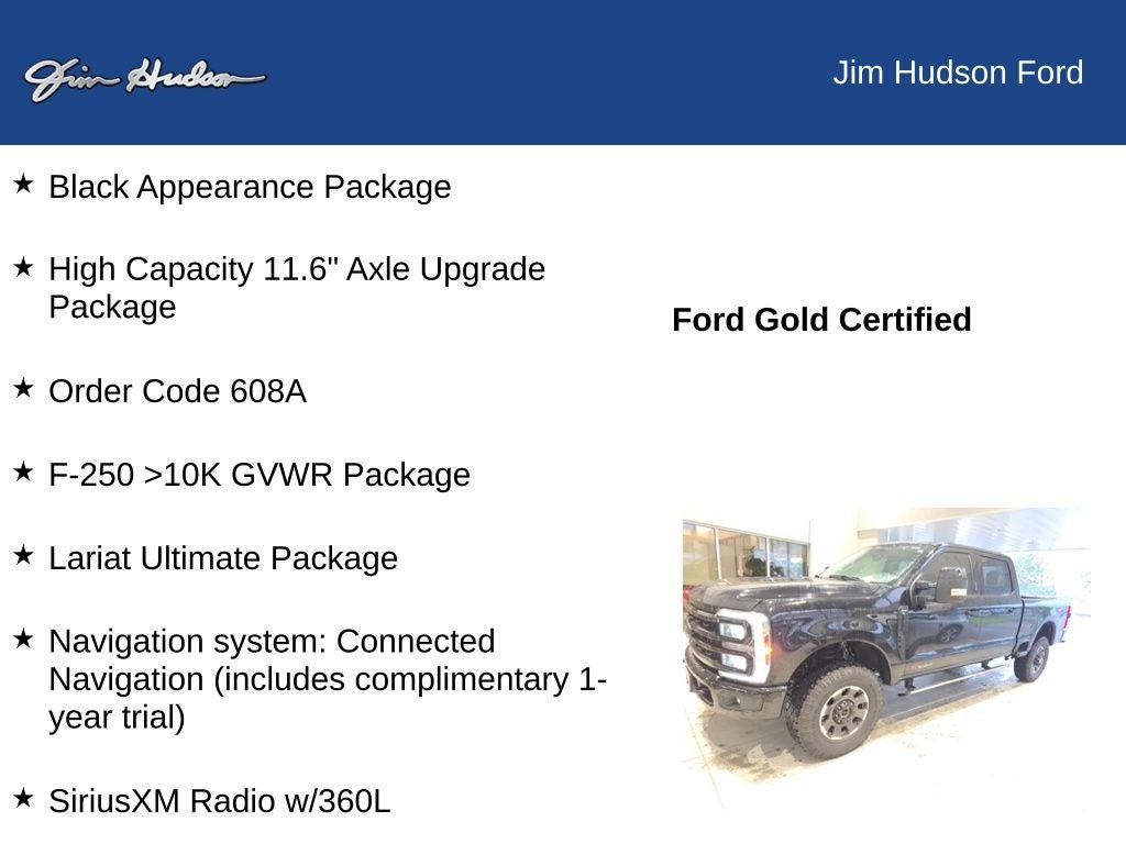 2024 Ford F-250SD Lariat TREMOR LARIAT ULTIMATE PACKAGE