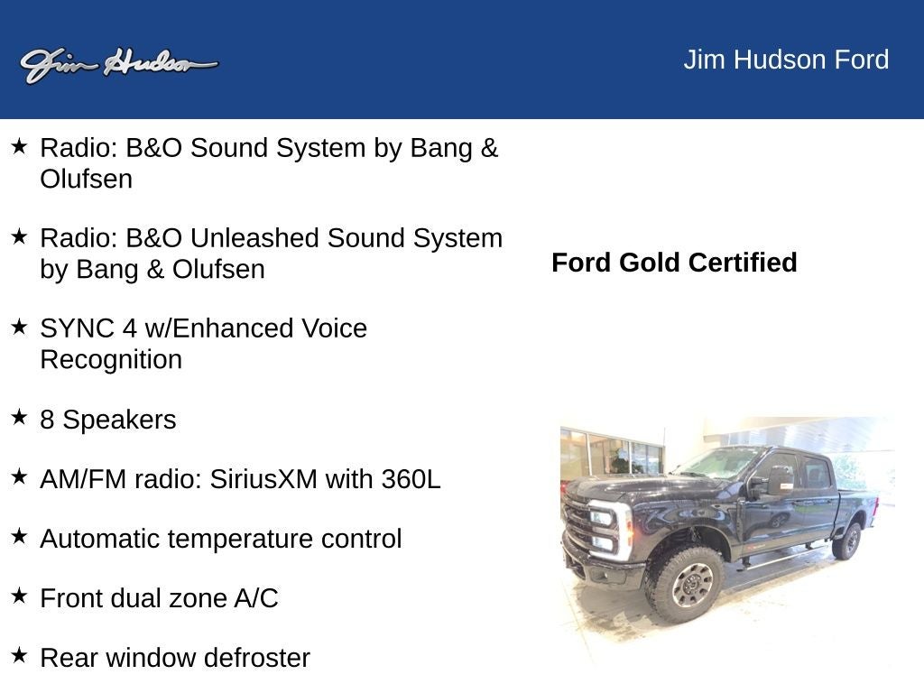 2024 Ford F-250SD Lariat TREMOR LARIAT ULTIMATE PACKAGE